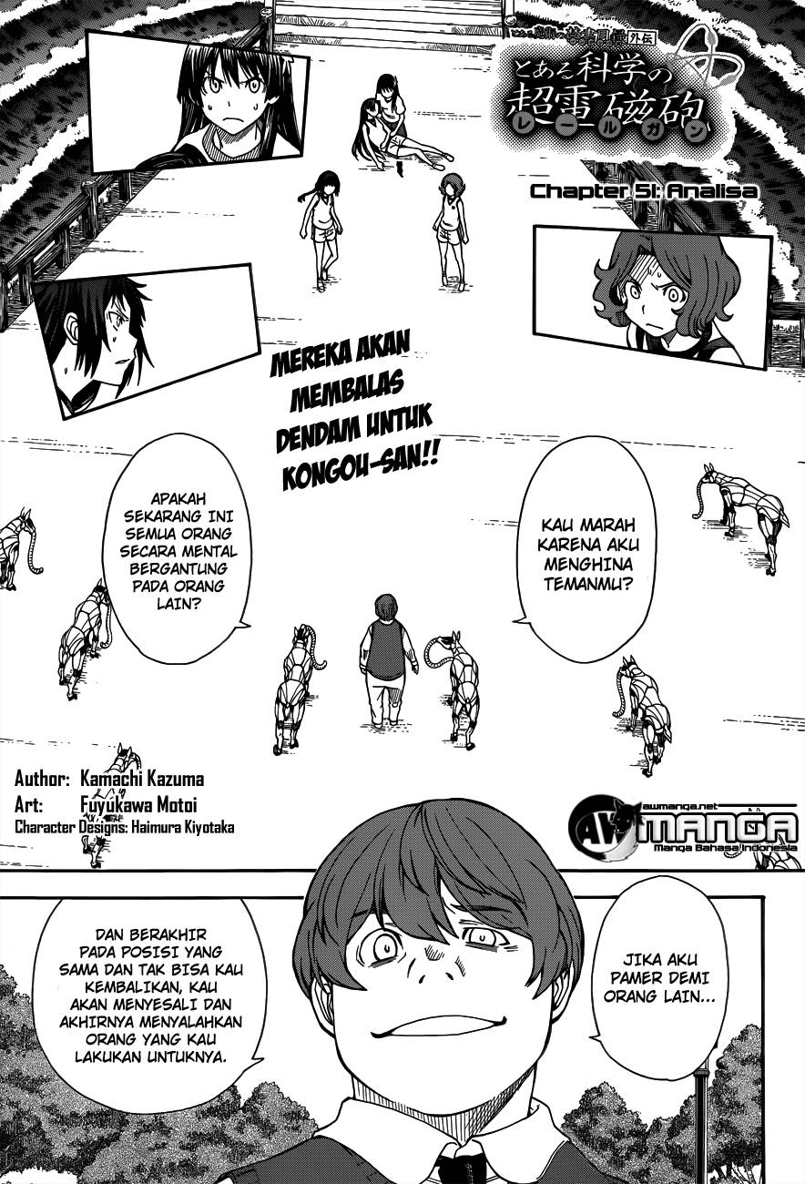 To Aru Kagaku no Railgun Chapter 51